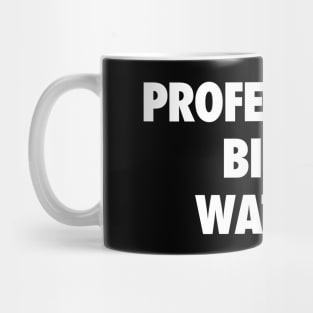 Black And White Simple Professional Binge Watcher Mug